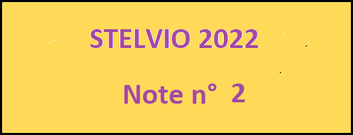 Stelvio 2022 note n° 2